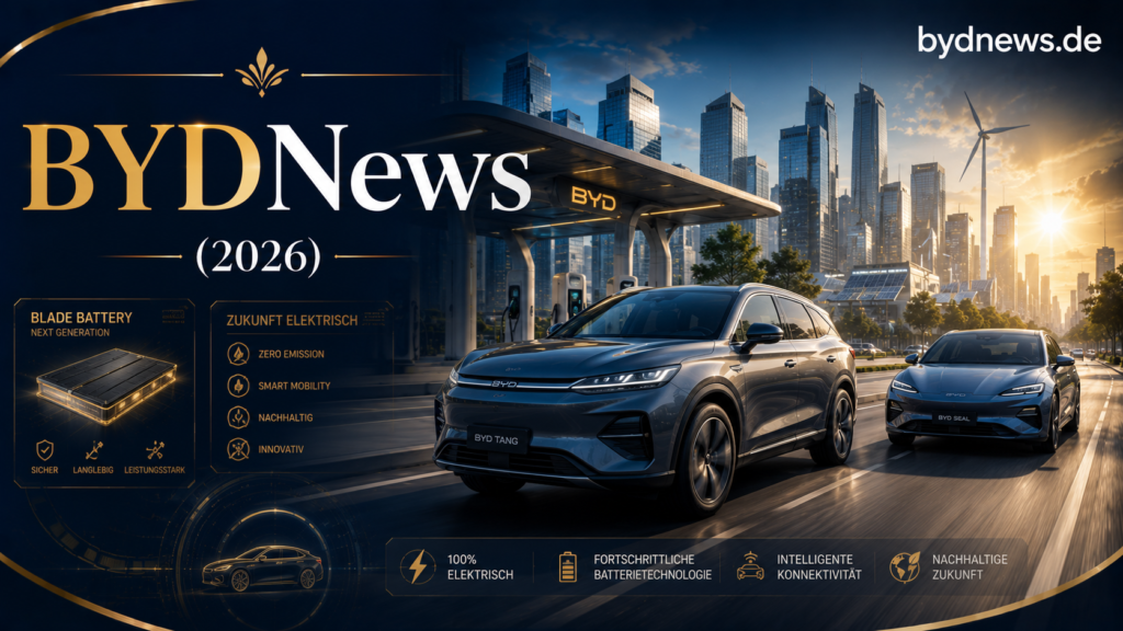 BYD News – Ihr Portal für aktuelle Nachrichten rund um BYD