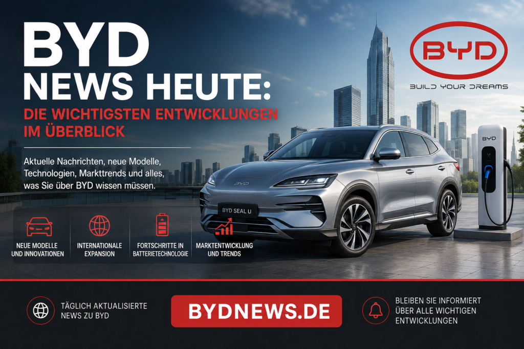 BYD News heute