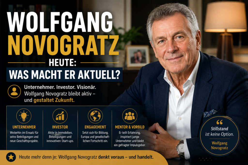 Wolfgang Novogratz heute
